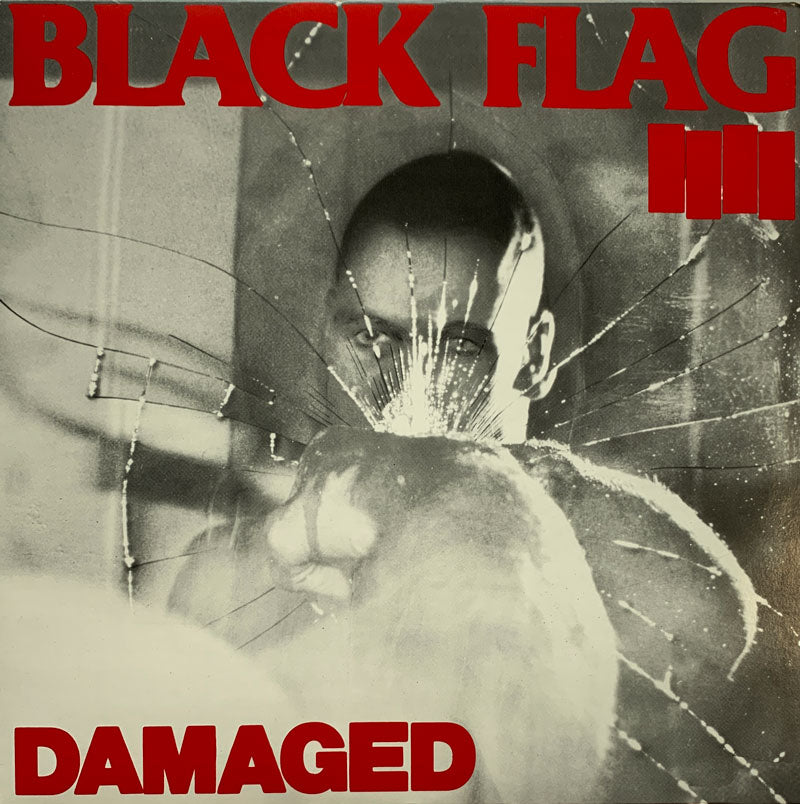 Clean front cover — Black Flag — Damaged