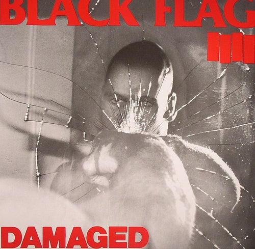 Clean front cover — Black Flag — Damaged