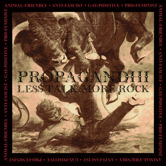 Propagandhi — Less Talk, More Rock record artwork