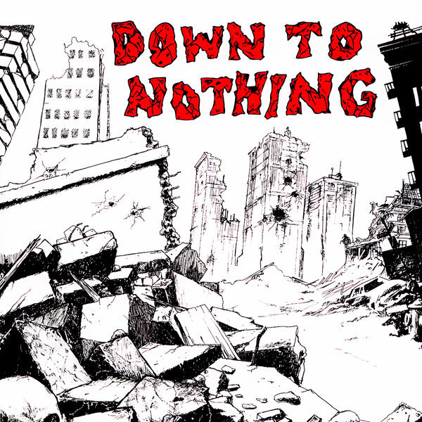 Down To Nothing – Self Titled – original cover artwork (reference image)