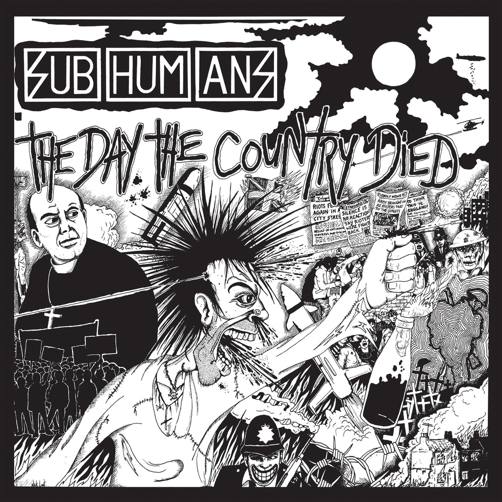 Subhumans — The Day The Country Died record artwork