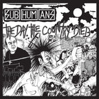 Clean front cover — Subhumans — The Day The Country Died