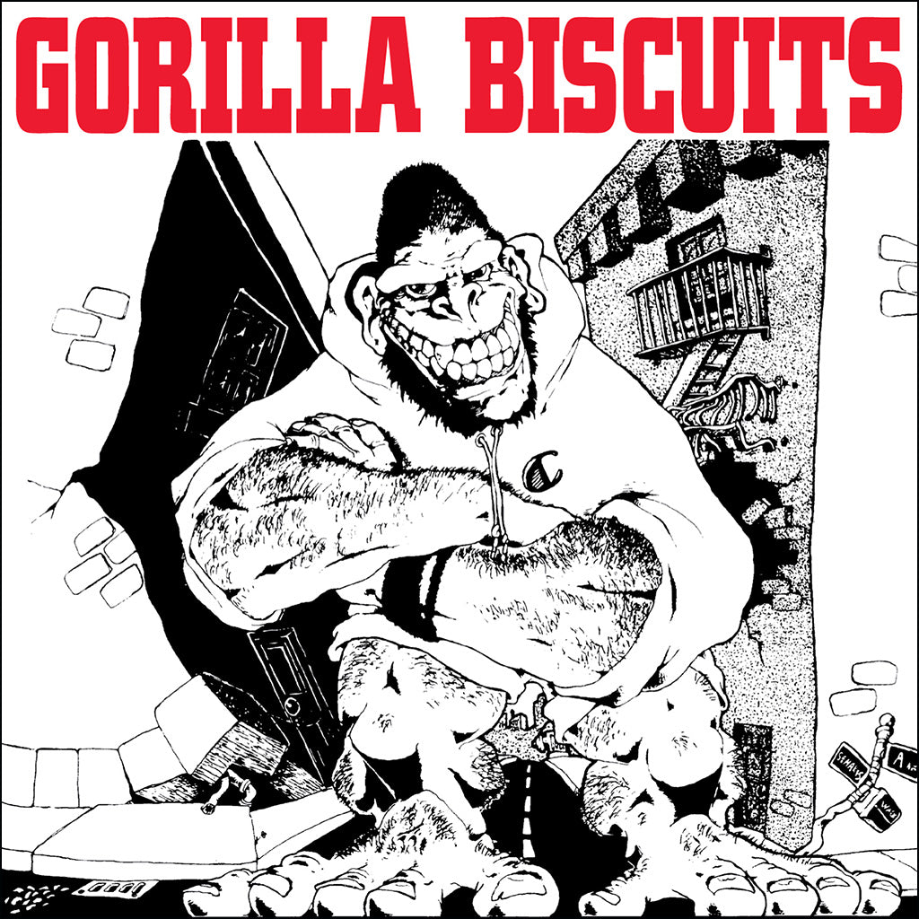 Clean front cover — Gorilla Biscuits — s/t