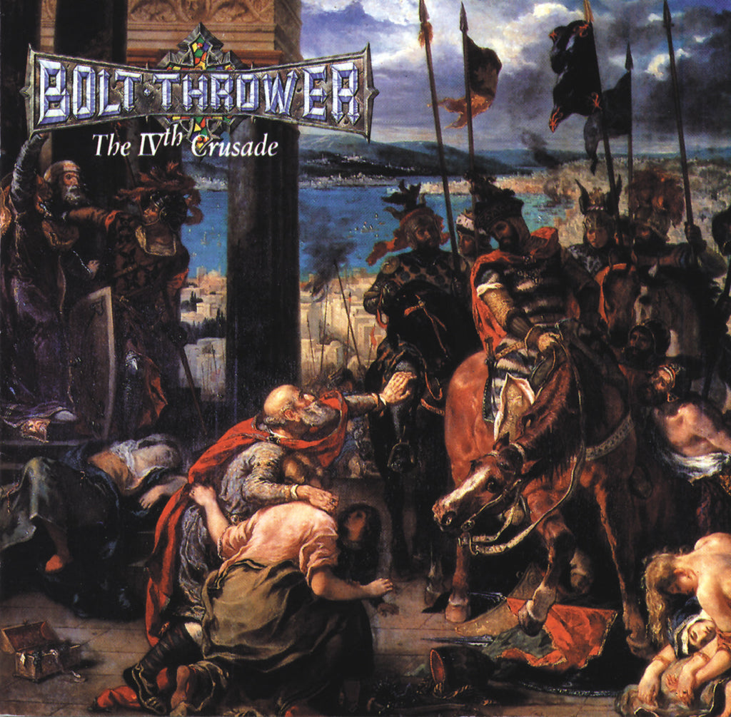 Bolt Thrower — The IVth Crusade (LP) — original cover artwork