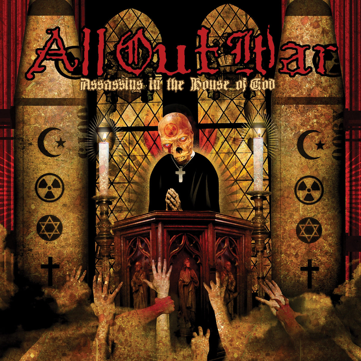 All Out War — Assassins in the House of God album cover