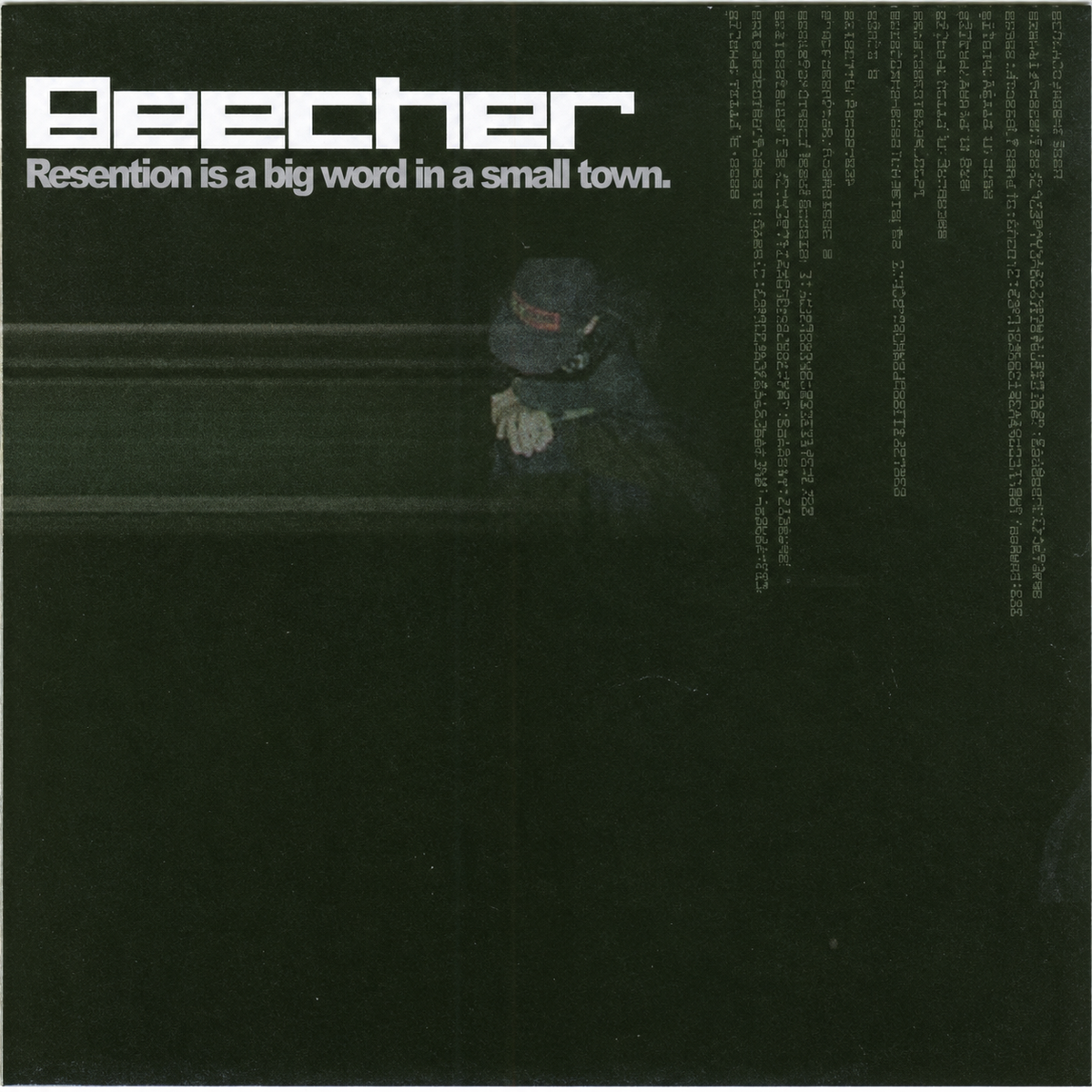 Upscaled album cover artwork for Beecher — Resention Is a Big Word in a Small Town (Used CD)