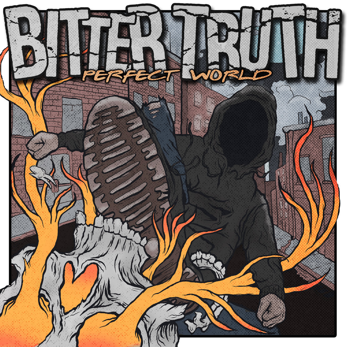 Bitter Truth – Perfect World LP front cover
