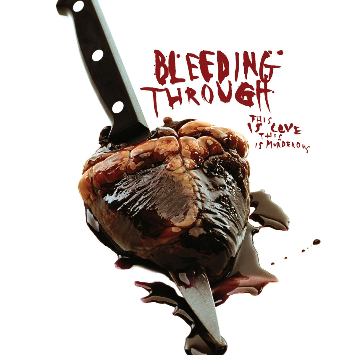 Bleeding Through — This Is Love, This Is Murderous album cover