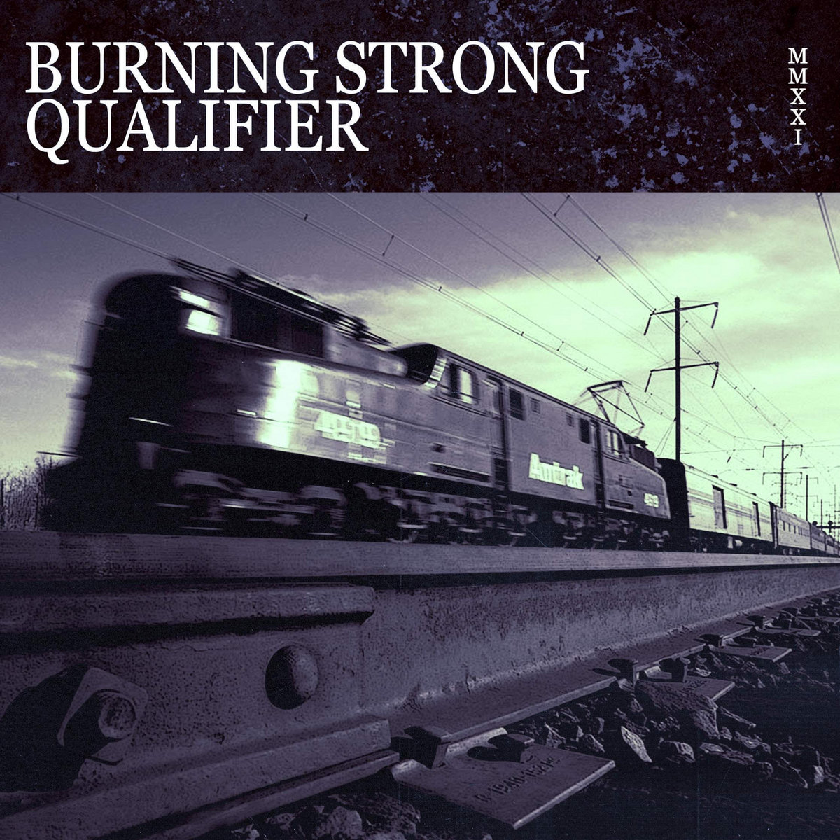Burning Strong / Qualifier – Split 7-inch cover