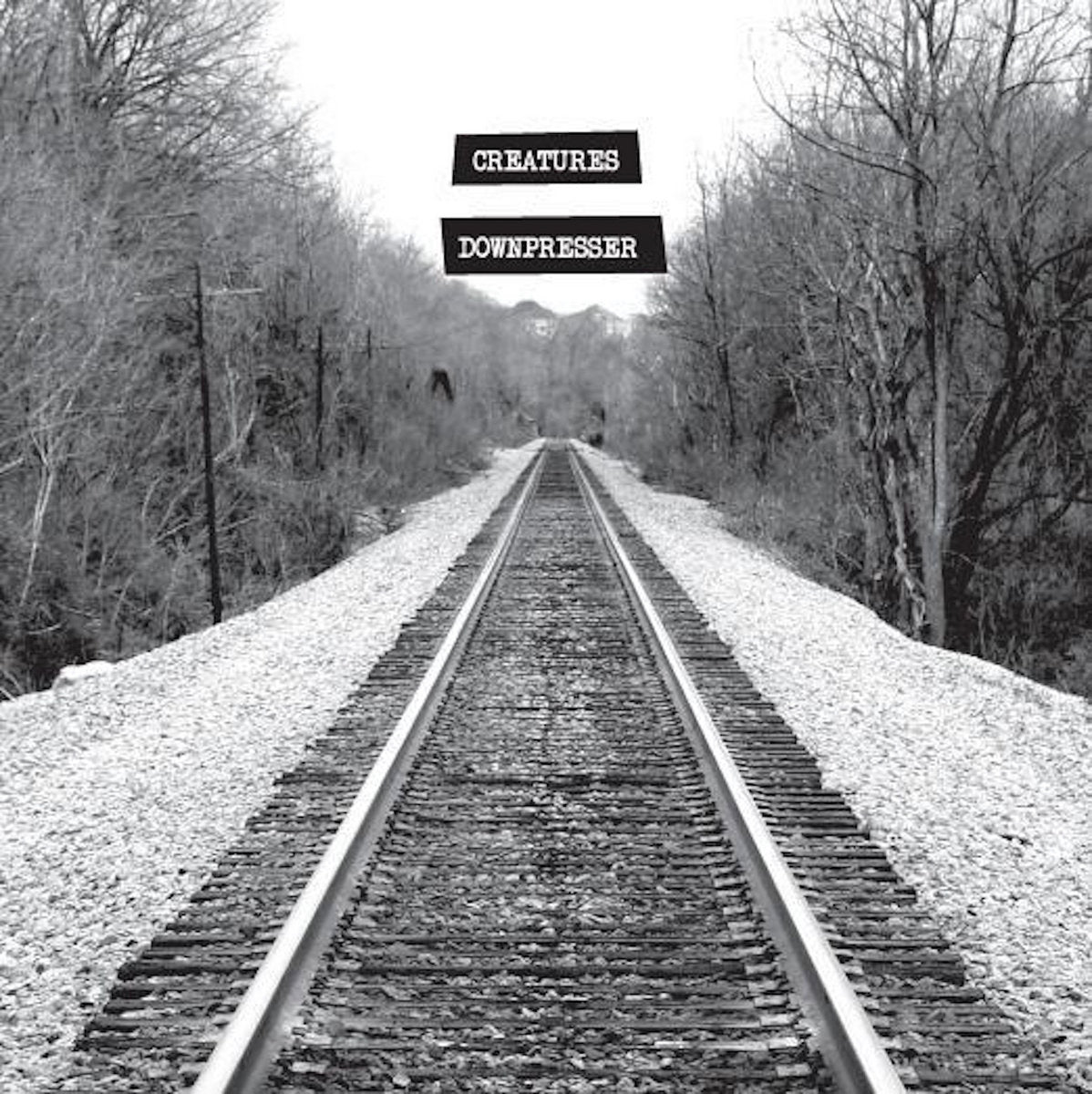 Creatures / Downpresser – Split (Used 7") cover artwork