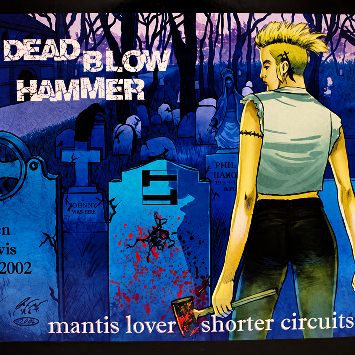 Dead Blow Hammer – Mantis Lover / Shorter Circuits LP cover