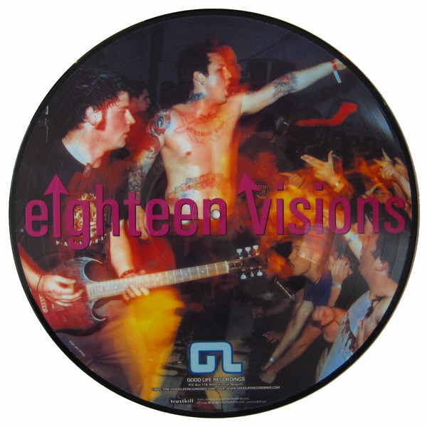 Eighteen Visions Vanity picture disc, side B