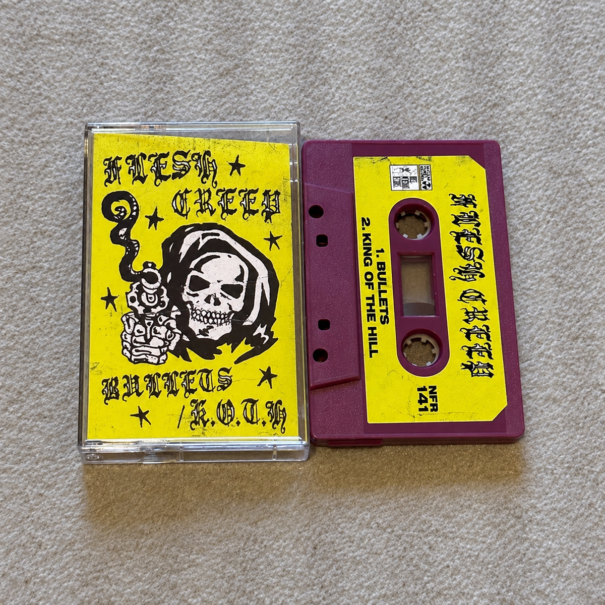 Flesh Creep – Bullets / K.O.T.H. (Cassette) cover image