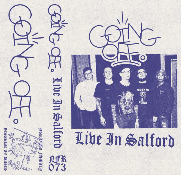 Going Off – Live In Salford cassette artwork