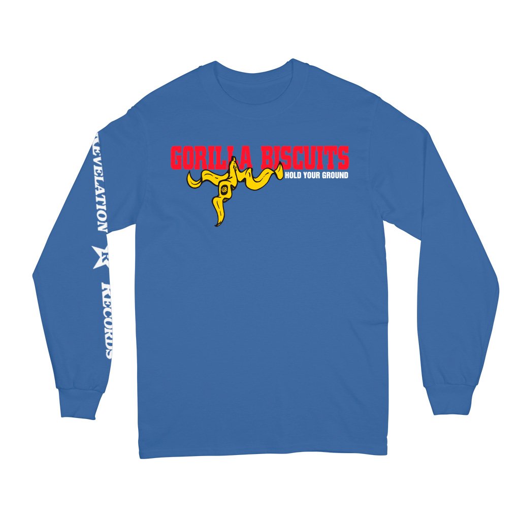 Gorilla Biscuits "Hold Your Ground" - Long Sleeve T-Shirt front