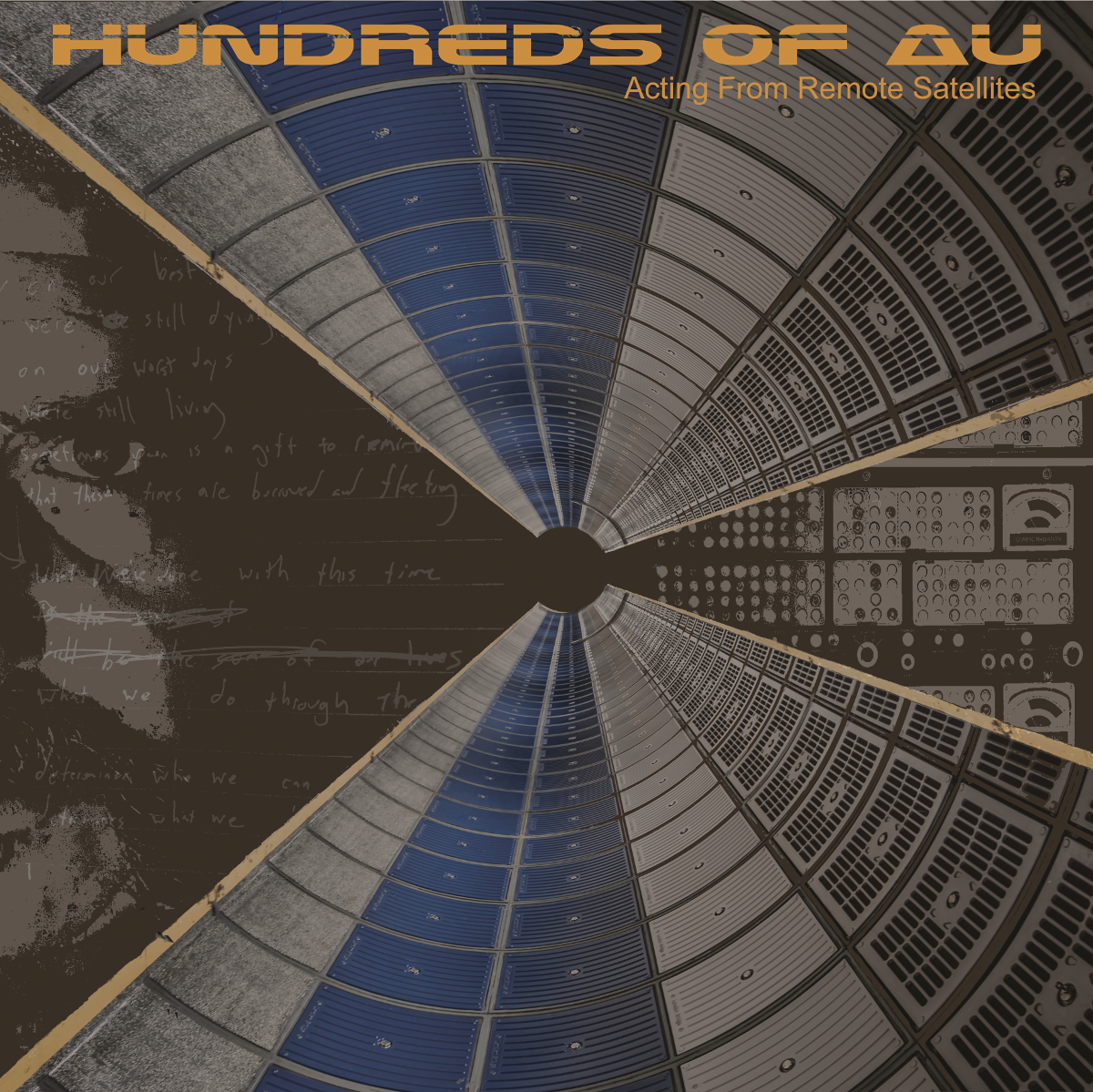 Hundreds of AU – Acting From Remote Satellites LP front cover