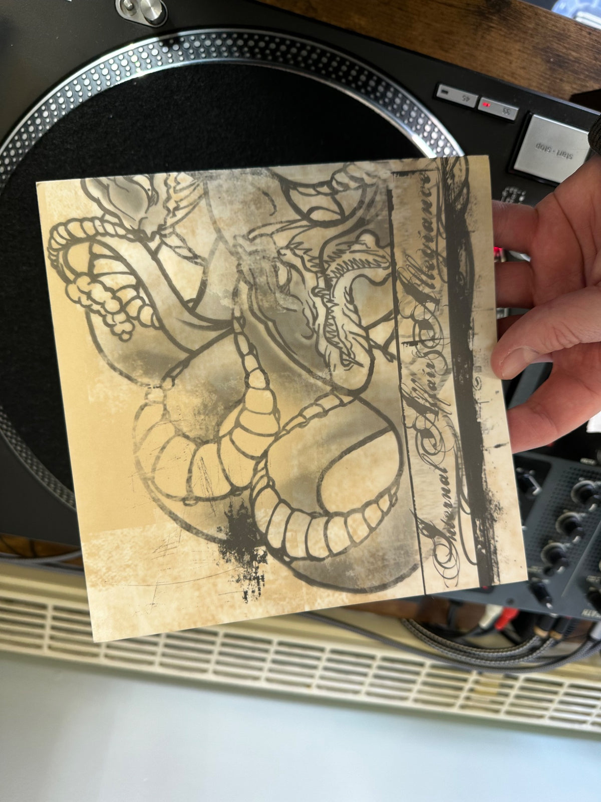 Internal Affairs / Allegiance split front sleeve