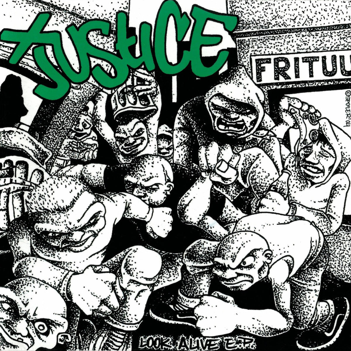 Justice – Look Alive EP cover artwork