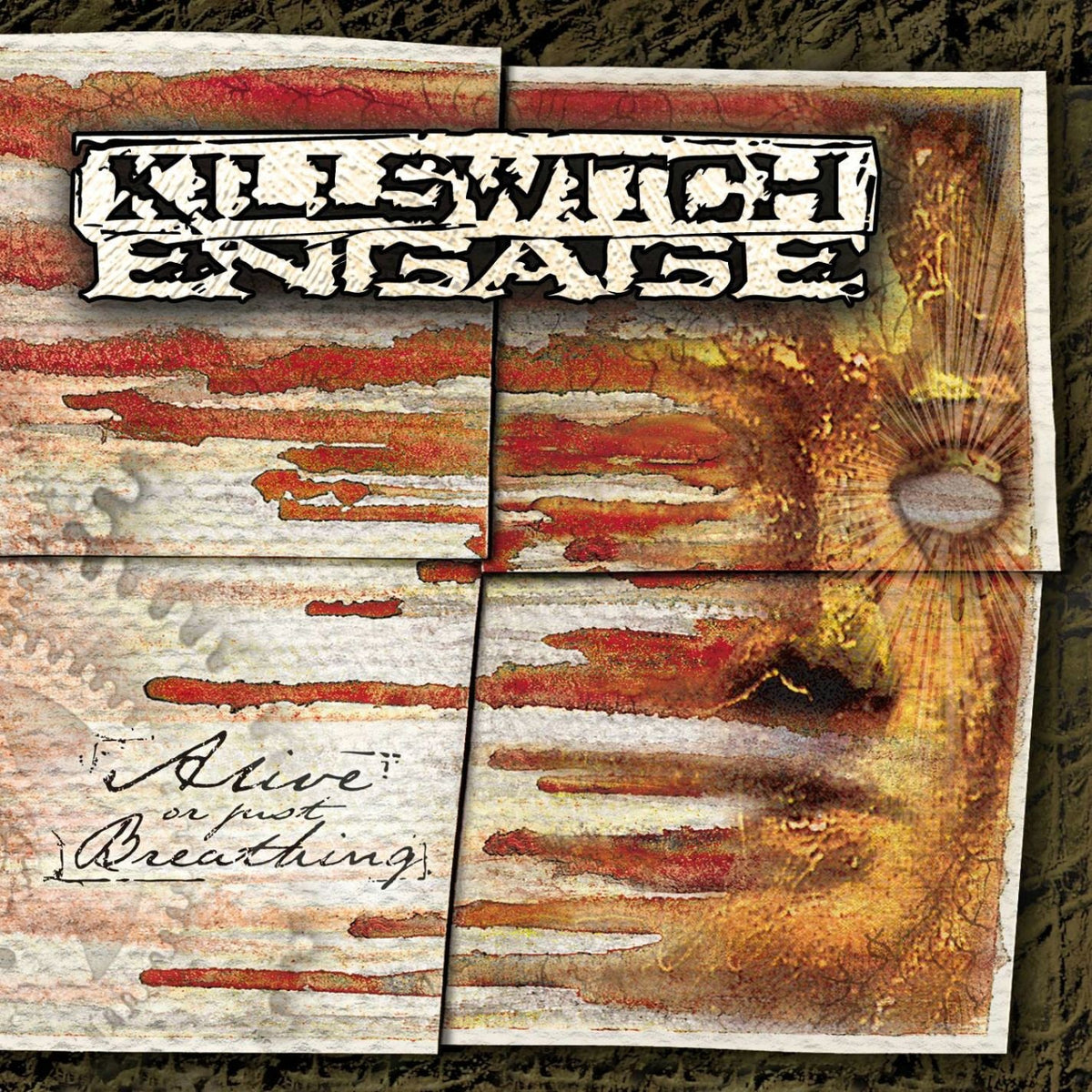 Killswitch Engage Alive or Just Breathing CD cover artwork