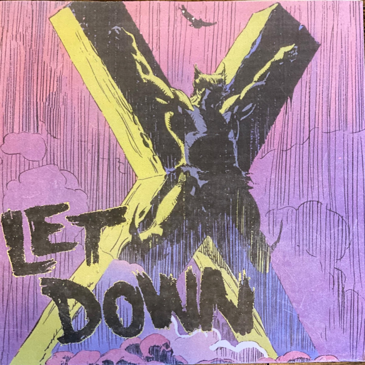 Let Down – Sacrifice Me (Used 7" EP) cover artwork