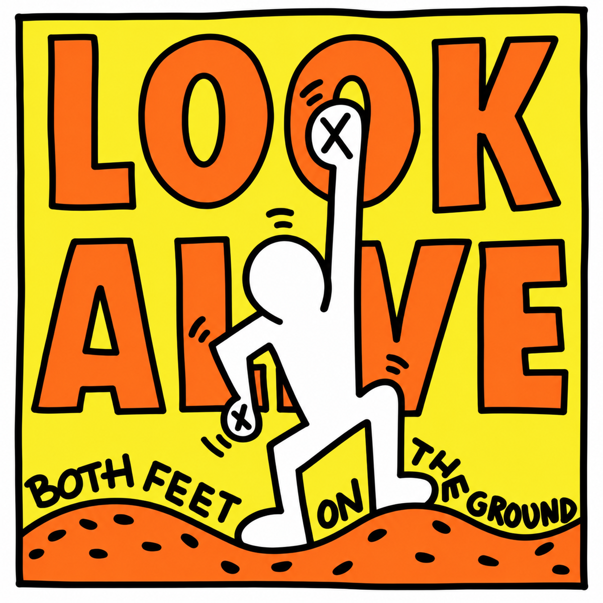 Look Alive — Both Feet on the Ground cover artwork