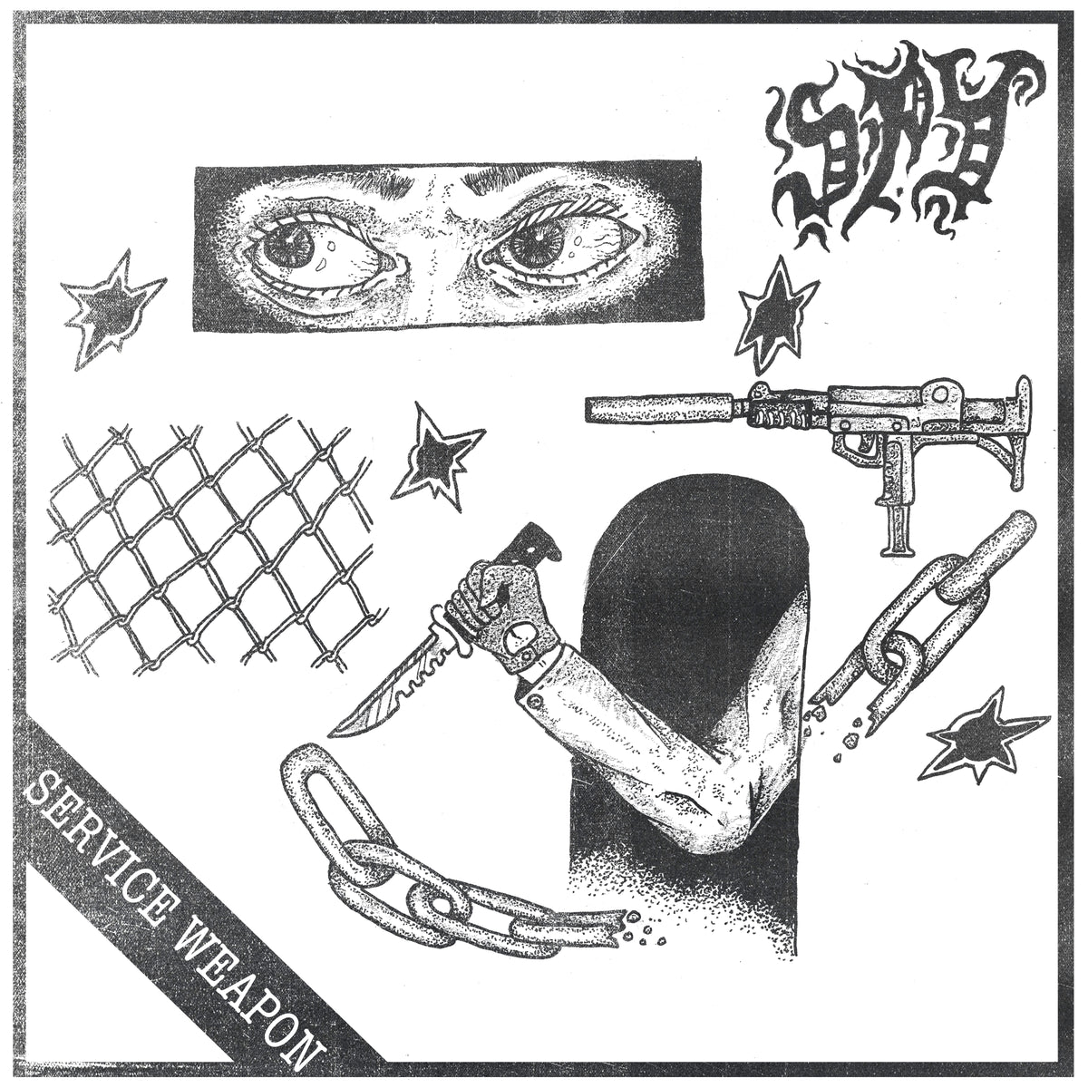 Spy – Service Weapon (Used 7") cover artwork