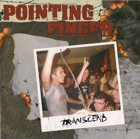 Pointing Finger – Transcend original cover artwork