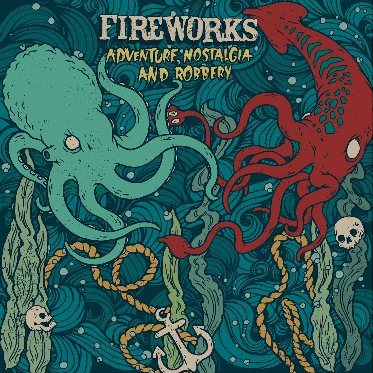 Fireworks – Adventure, Nostalgia and Robbery cover artwork
