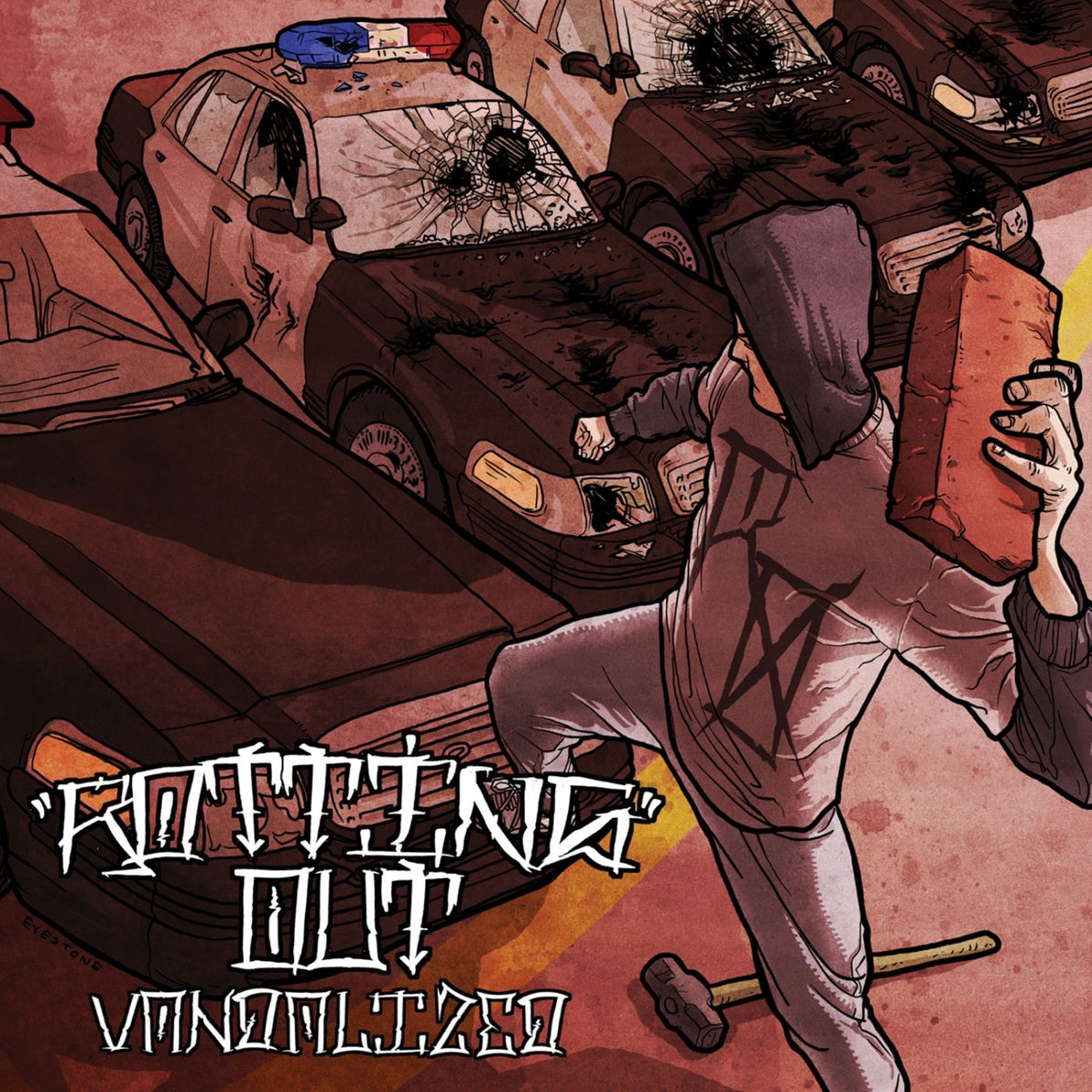 Rotting Out – Vandalized cover artwork