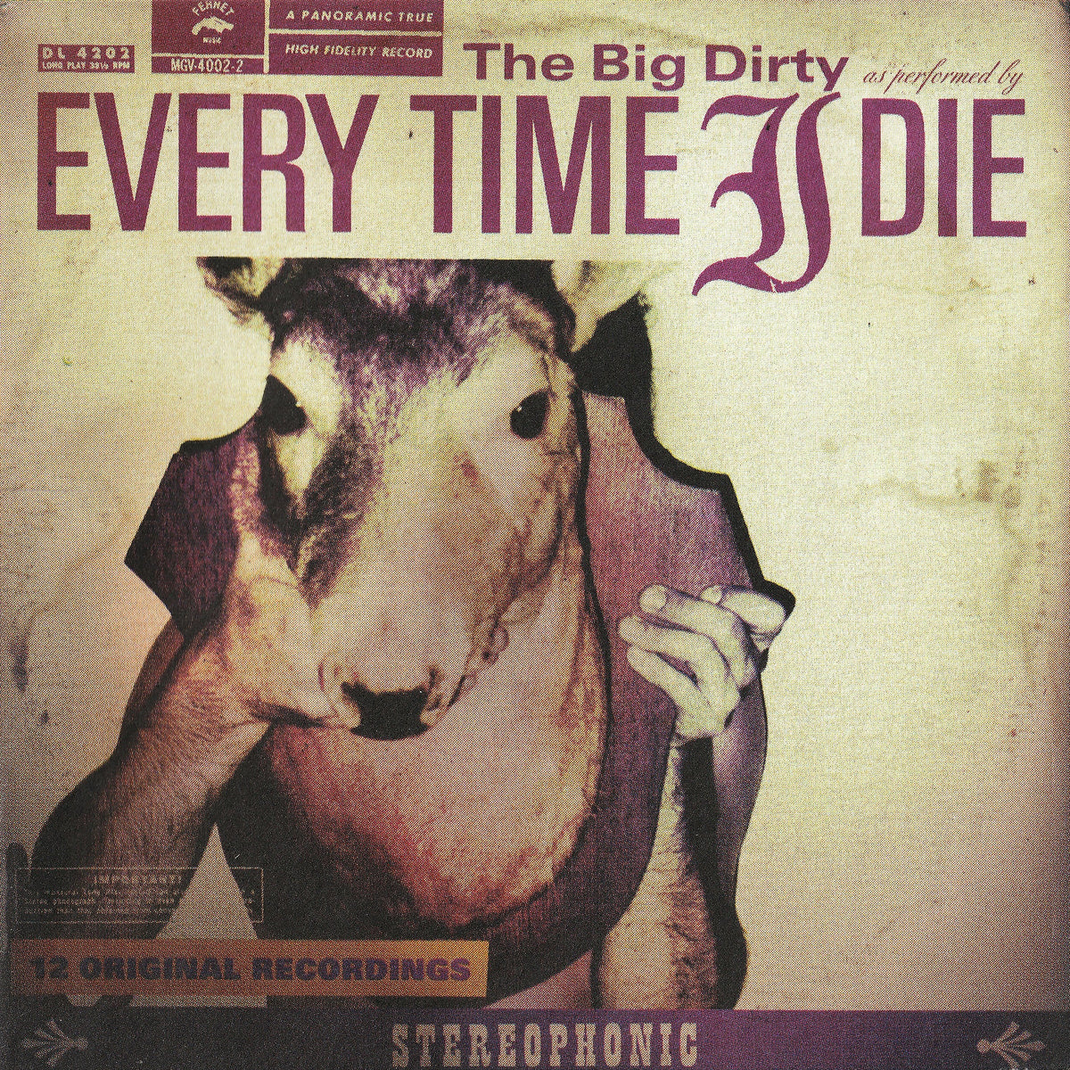 Every Time I Die – The Big Dirty cover artwork