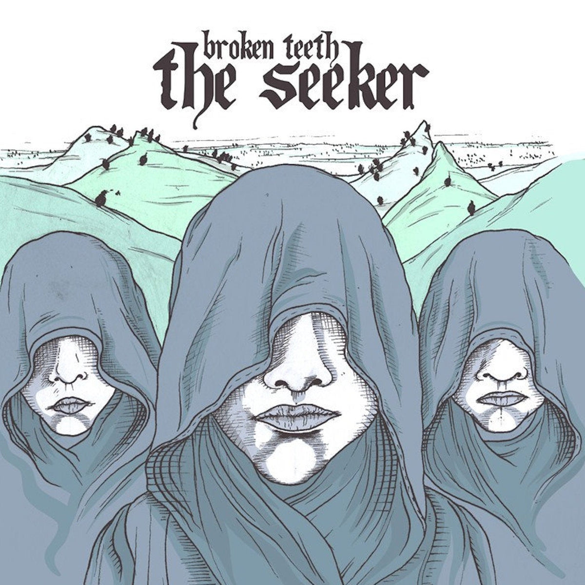 Broken Teeth – The Seeker original cover artwork