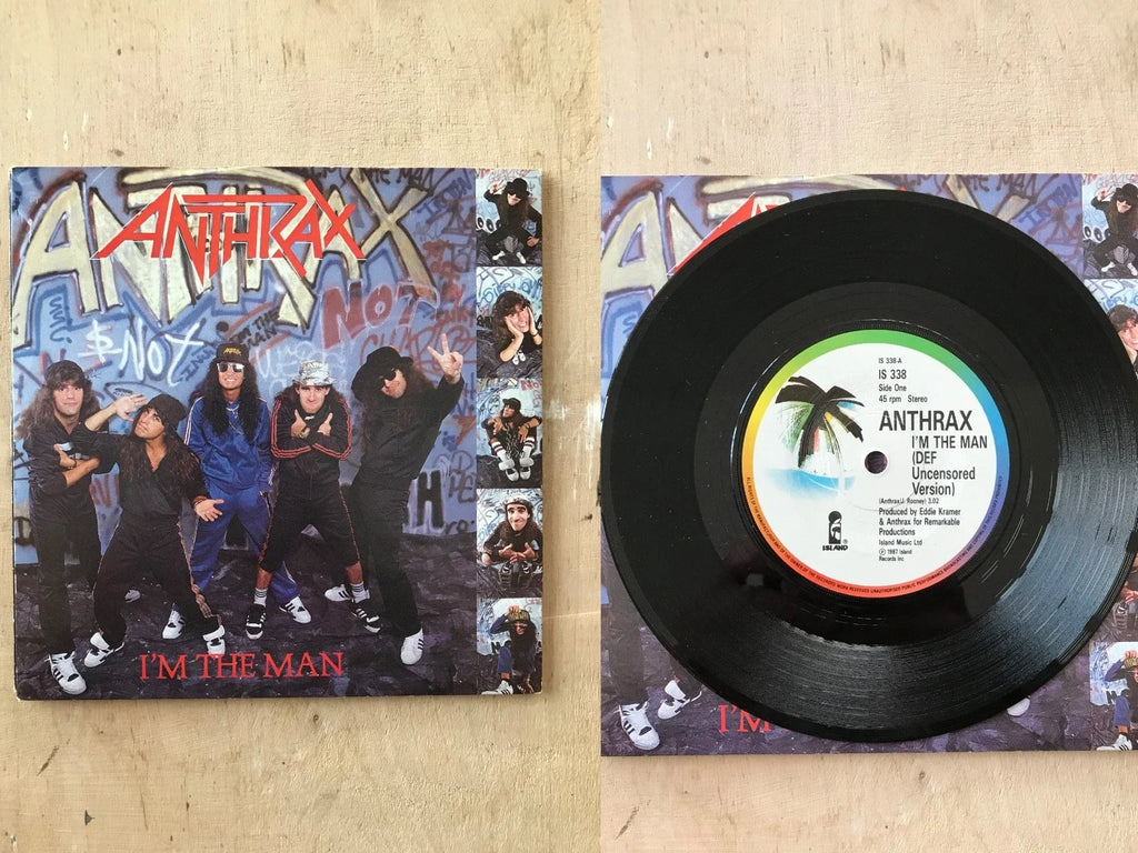 Anthrax – I’m the Man | Vinyle 7 pouces (Occasion)