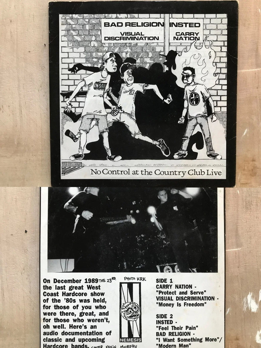 Divers artistes – No Control at the Country Club Live | Vinyle 7 pouces (d'occasion)