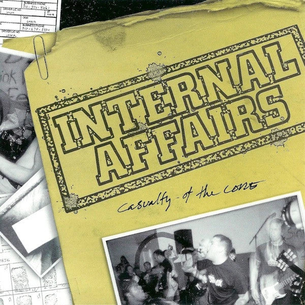 Internal Affairs — Casualty of the Core — front cover artwork