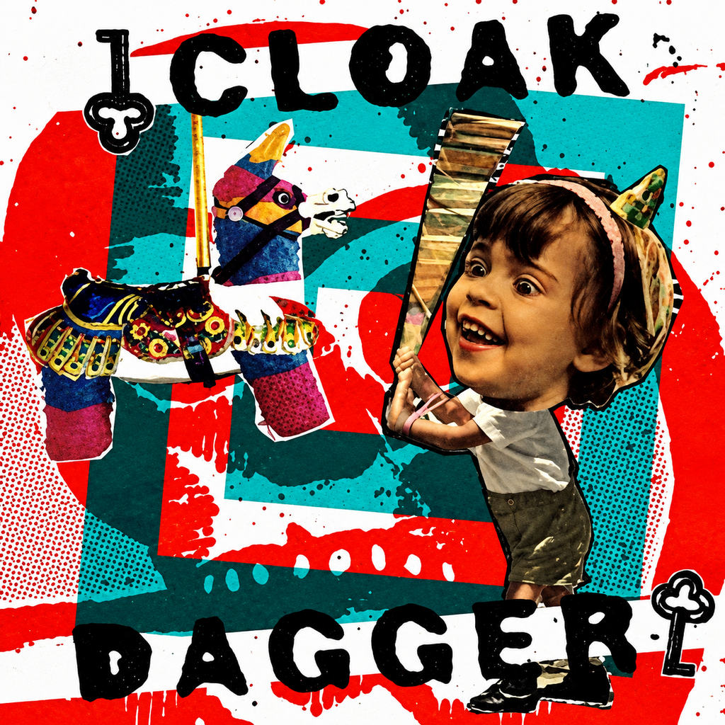 Cloak/Dagger — Cloak/Dagger (Used 7") — colour cover artwork