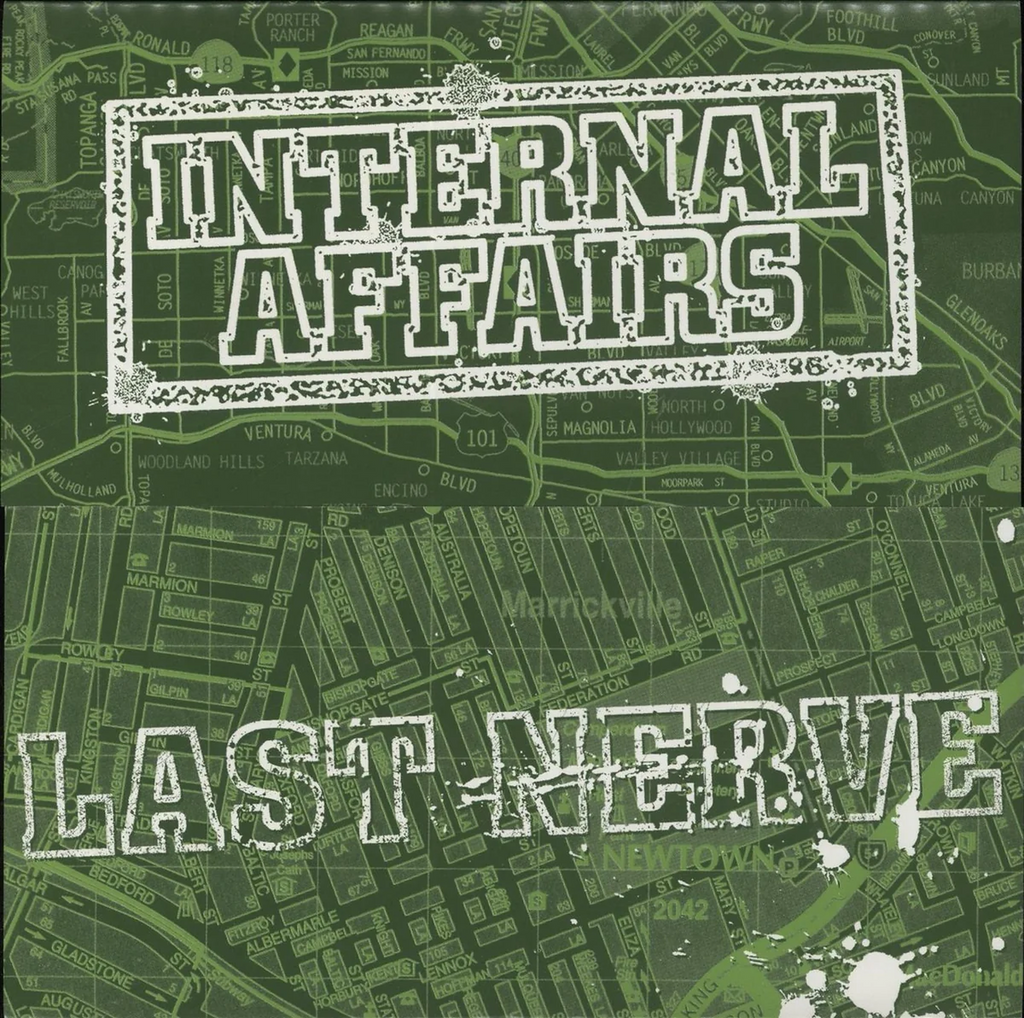 Internal Affairs — Last Nerve (Used 7") — cover artwork