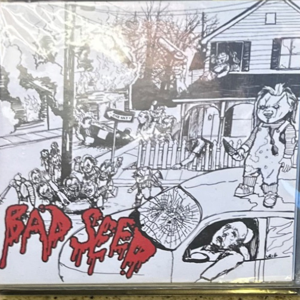 Actual sleeve of Bad Seed — Self-titled 7-inch