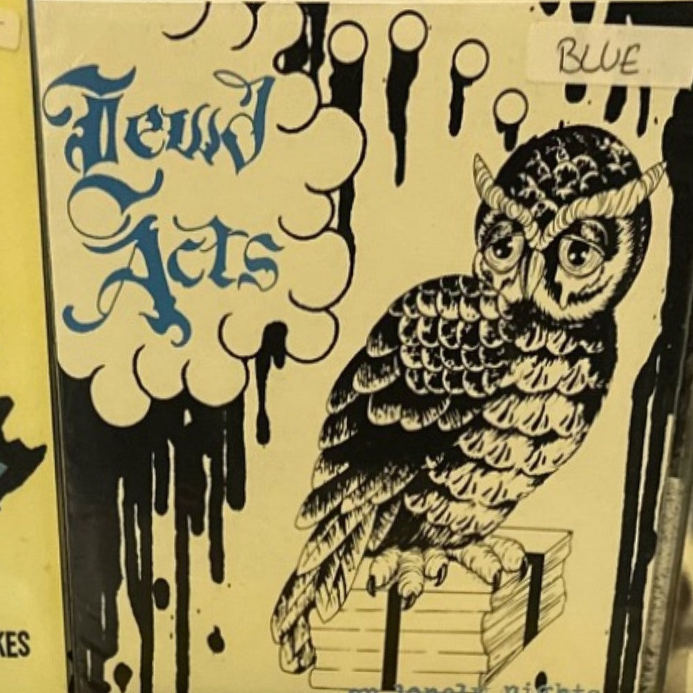 Actual sleeve: Lewd Acts — ...On Lonely Nights 7-inch