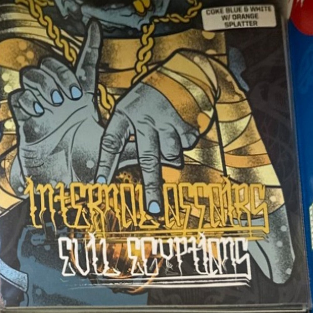 Actual sleeve: Internal Affairs — Evil Egyptians 7-inch