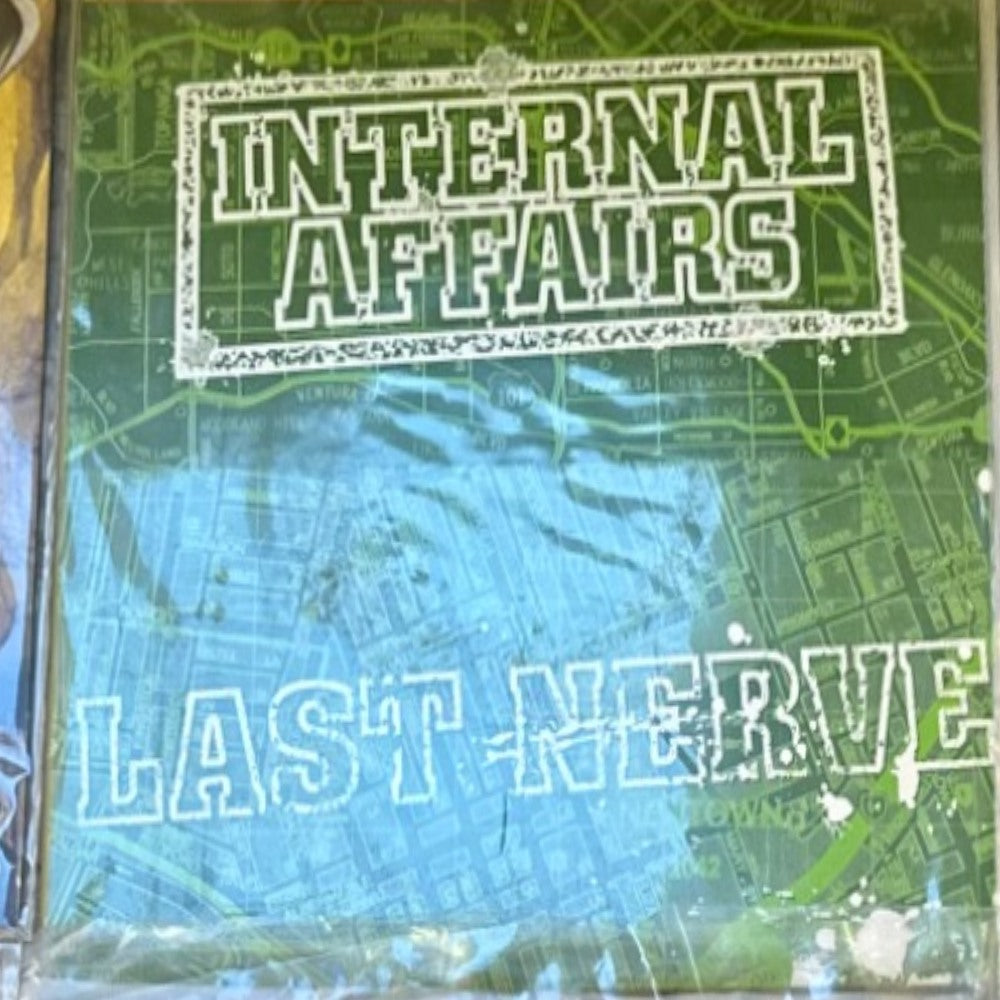Actual sleeve: Internal Affairs — Last Nerve 7-inch