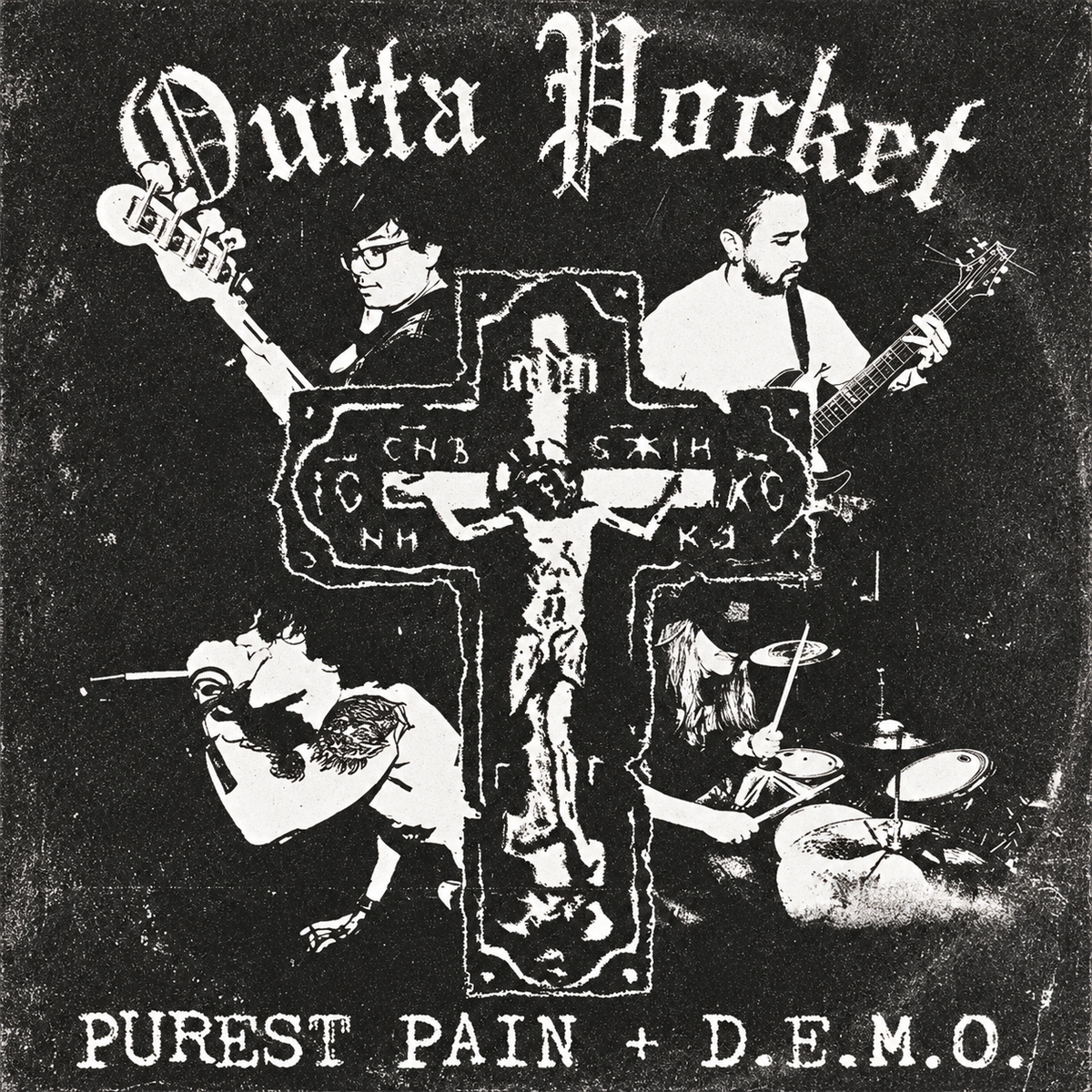 Outta Pocket – Purest Pain + D.E.M.O. square cover artwork