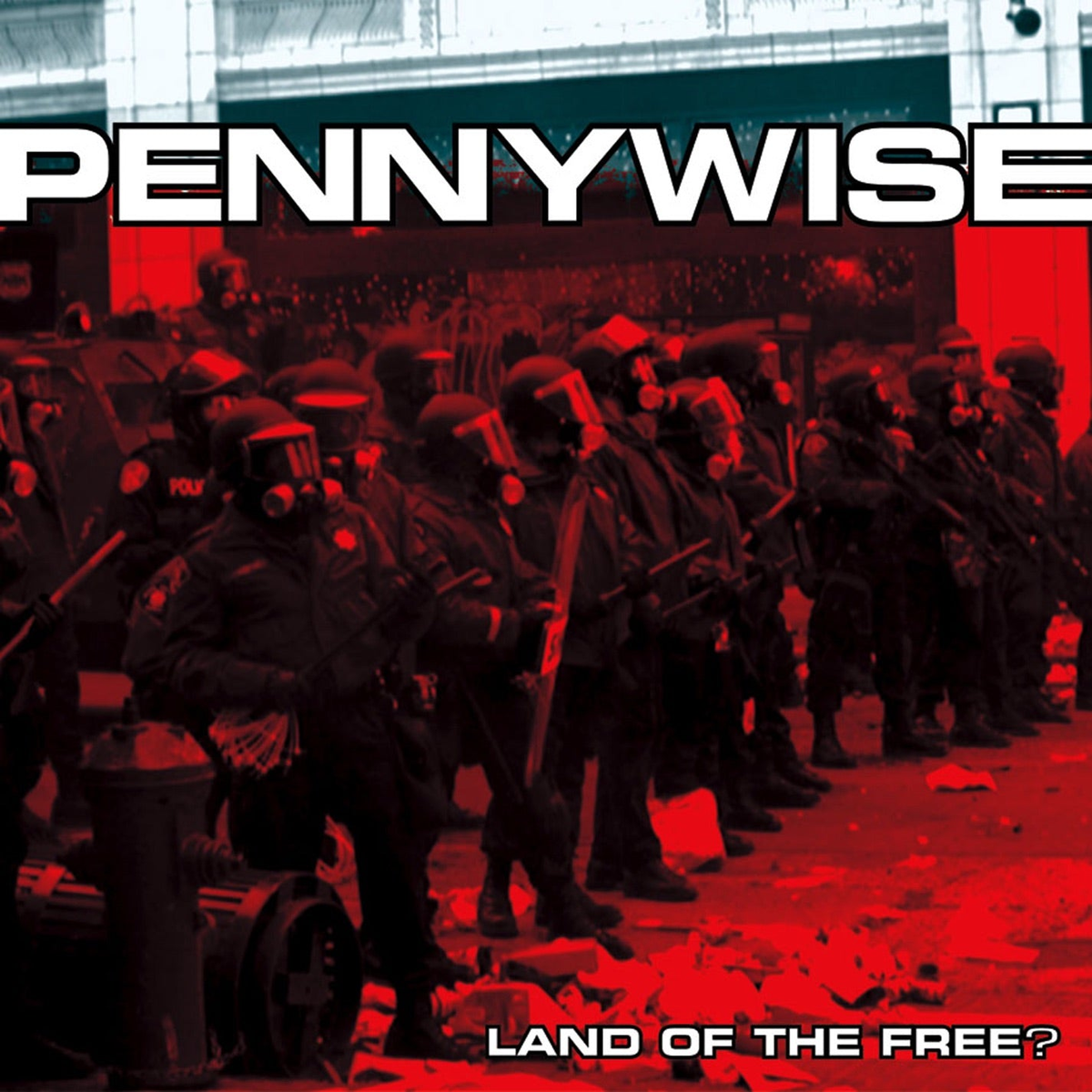 Pennywise Land of the Free? CD cover artwork
