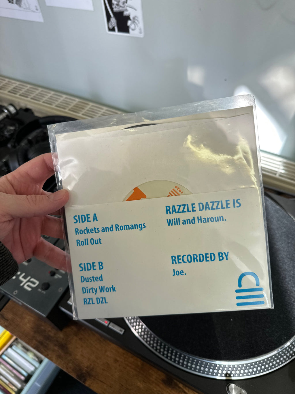 RZL DZL Demo Revisited rear sleeve and track listing