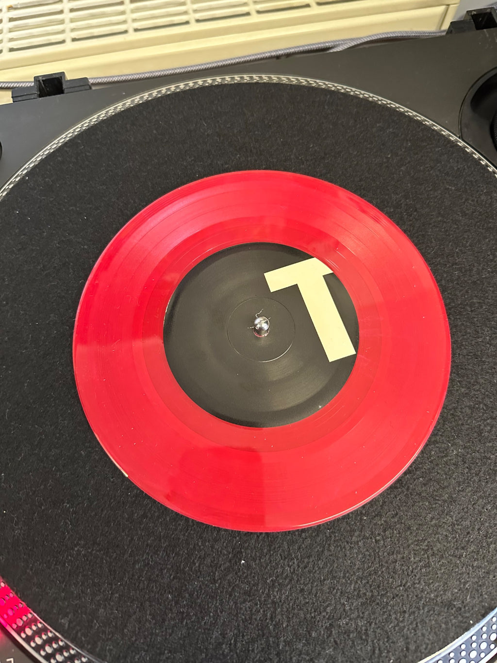 Touché Amoré self-titled red 7-inch vinyl