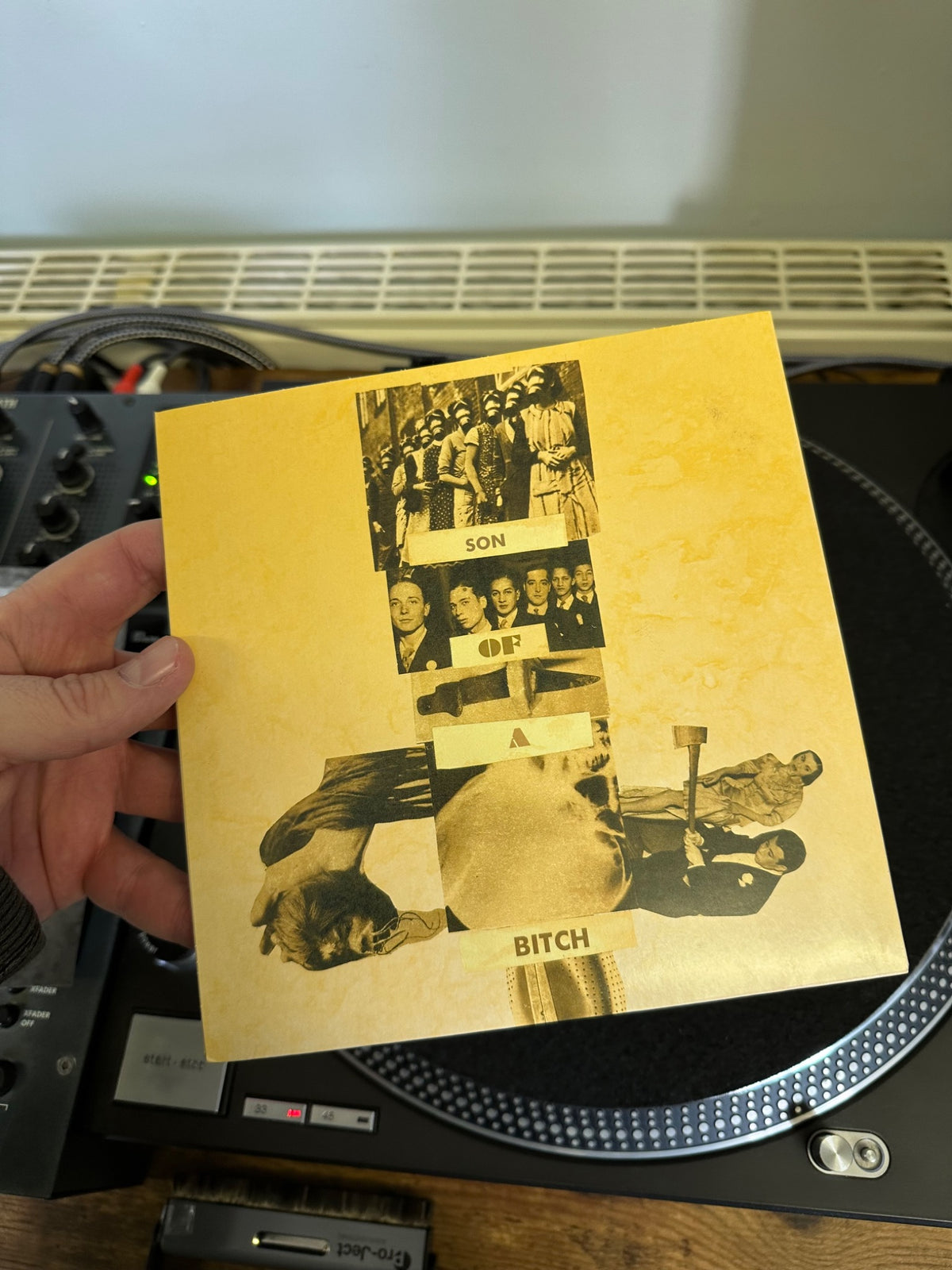 Trash Talk East of Eden reverse sleeve