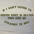 Unified Right — If I Can't Listen... (Vinyl) — cover artwork