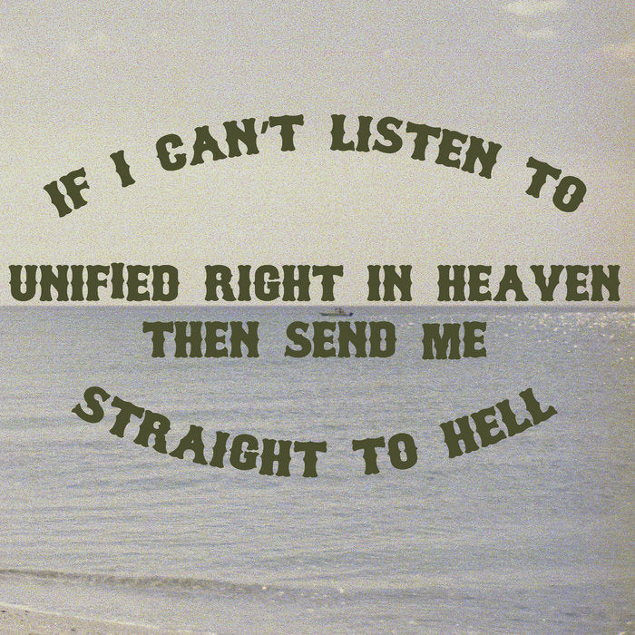 Unified Right — If I Can't Listen... (Vinyl) — cover artwork
