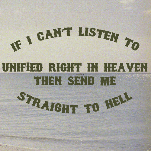 Unified Right — If I Can't Listen... (Vinyl) — cover artwork