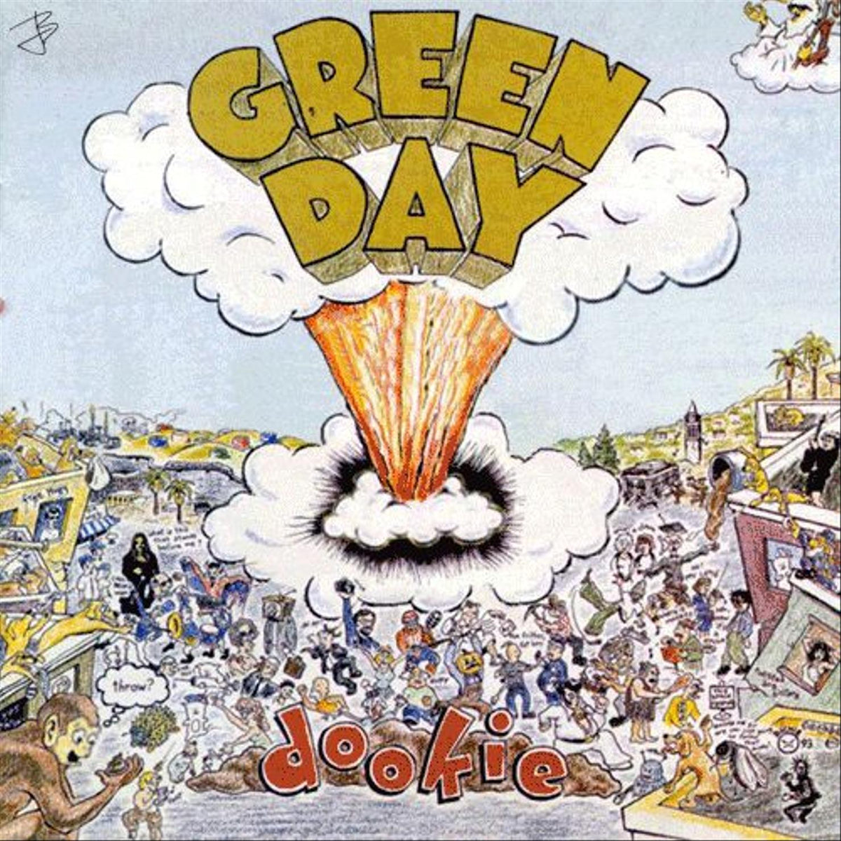 Green Day — Dookie album artwork