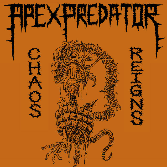 Apex Predator – Chaos Reigns cassette artwork